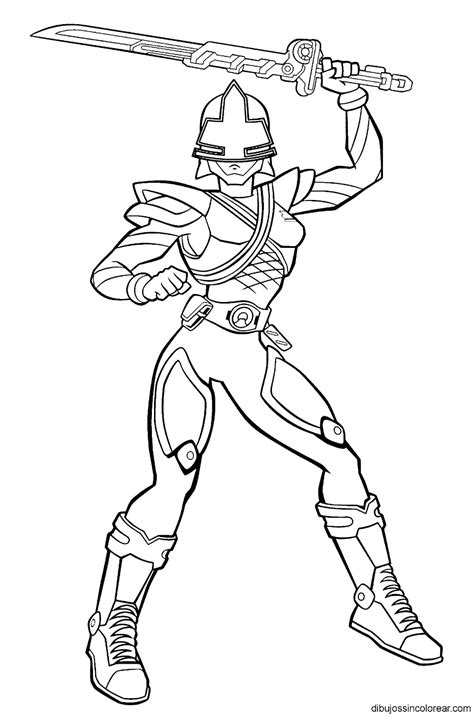 Dibujos De Personajes De Power Rangers Samurai Para Colorear Sexiz Pix