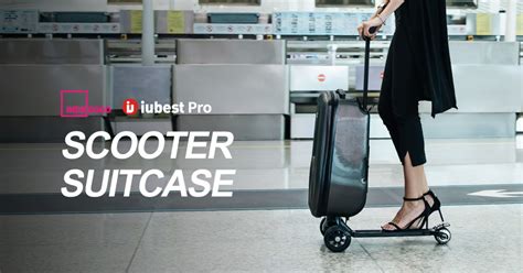 Iubest The E Scooter Suitcase Brings You Anywhere Indiegogo