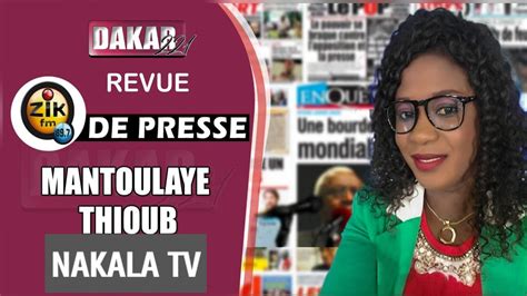 Revue De Presse Wolof De Zik Fm Du Samedi 23 Septembre 2023 Avec