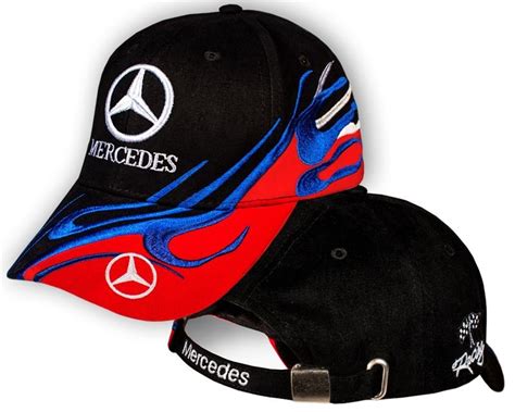 Mercedes Benz Baseball Cap | 3D Embroidered Logo Auto Car | Adjustable ...