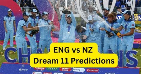 ICC World Cup 2023 ENG Vs NZ Dream11 Prediction Today Match Dream11