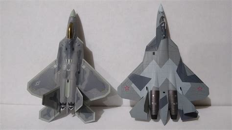 F 22 raptor vs su 57 - colorlena