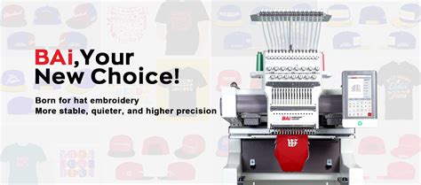 Bai Embroidery Machine Sales