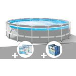 Intex Kit Piscine Tubulaire Prism Frame Ronde X M B Che