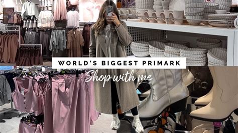 I Went To The Worlds Biggest Primark Whats New In Primark 2024 Shop