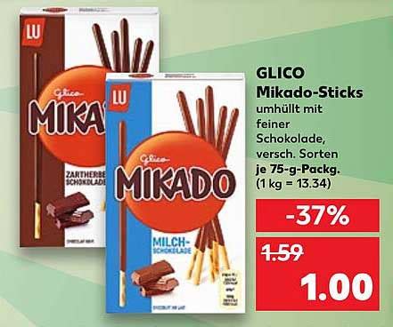 Glico Mikado Sticks Angebot Bei Kaufland Prospekte De