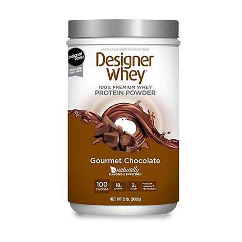 Designer Whey Protein Powder Chocolate 2 LBS 25 59ea From DESIGNER