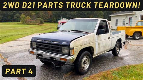 I Got A 2WD Nissan D21 Parts Truck To Chassis Swap My 4x4 YouTube