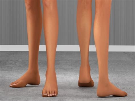 Female Detailed Foot Pack At Redheadsims The Sims Catalog