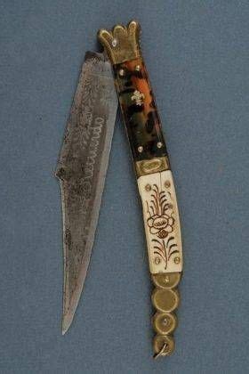 Navaja Folding Knife from the Late 9th Century, Spain