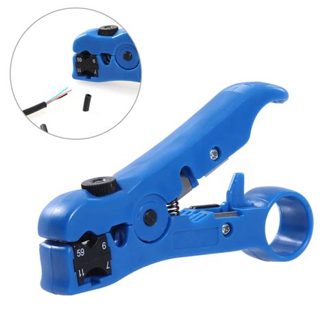 Rotary Coax Coaxial Cable Wire Stripper Electric Cutter Stripping Tools