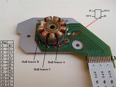 Bldc Motor Hall Sensor Wiring Hall Effect Phase Induction Mo