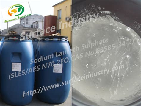 Sodium Lauryl Ether Sulphate Paste Sles N70 For Detergent Tradekorea