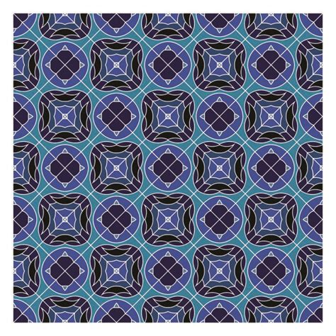 Blue Geometric Seamless Pattern 669516 Vector Art at Vecteezy