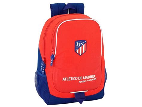 Mochila Grande Adaptable Carro Atletico De Madrid Safta X X