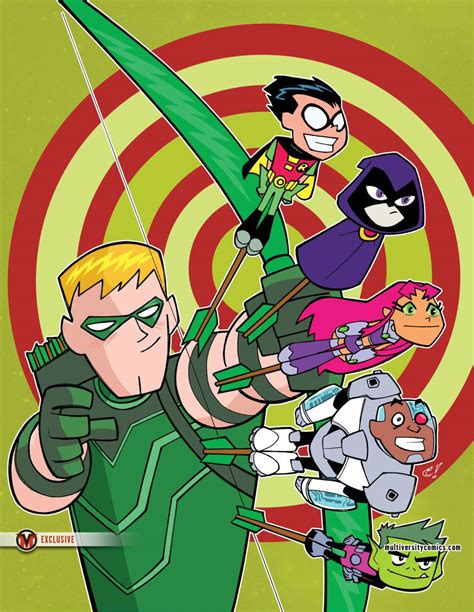 Exclusive First Look At Of Dcs Teen Titans Go Variant Covers For