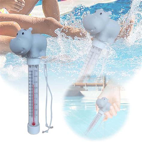 Pool Bojen Temperatursensor Tiere Pool Temperaturmonitor Schwimmende