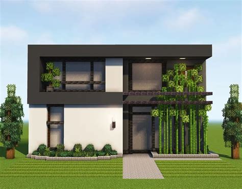 Minecraft Modern House Designs, Minecraft Small House, Modern Minecraft ...