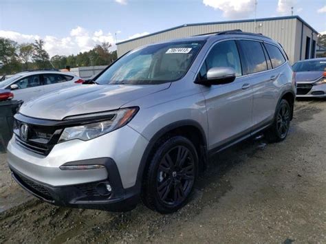 Honda Pilot Se Photos Sc Spartanburg Repairable Salvage Car