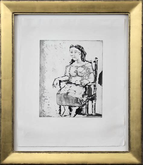 Pablo Picasso Femme Au Fauteuil Dora Maar 1939 Matthews Gallery