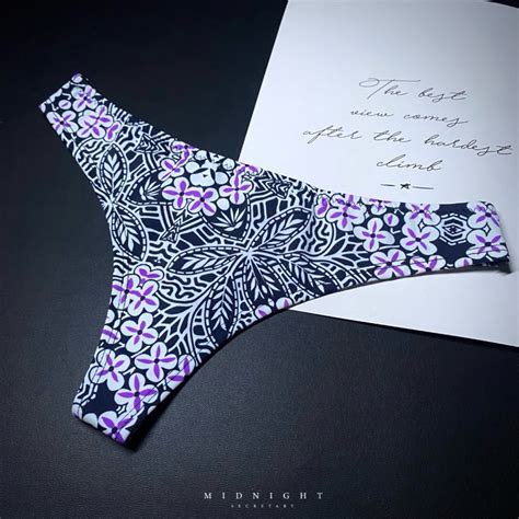 Jual Camille Floral G String Thong Panties Lingerie Shopee Indonesia