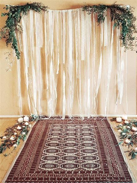 Boho Wedding Photo Backdrop Romantic Bohemian Theme By The Sea Bohemian Theme Ceremony