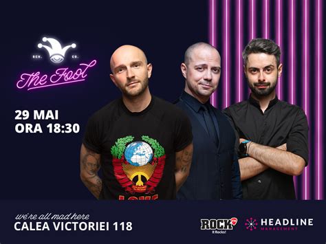 Bilete Stand up comedy cu Bordea Dan Badea și Bucălae 29 mai 21