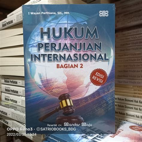 Jual Ori Hukum Perjanjian Internasional Buku Edisi Revisi I Wayan