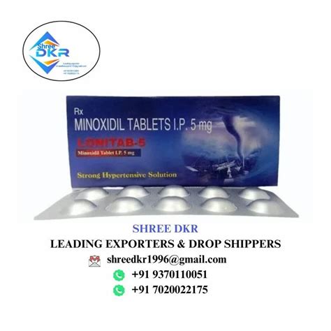 Minoxidil Mg Tablet At Rs Stripe Hair Care Medicines In Nagpur