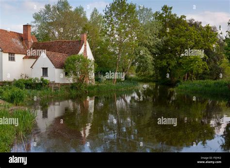 Flatford Mill Suffolk Stock Photo Alamy