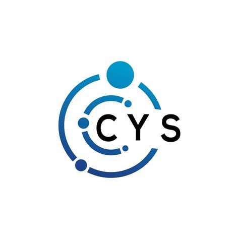 CYS letter logo design on white background. CYS creative initials letter logo concept. CYS ...