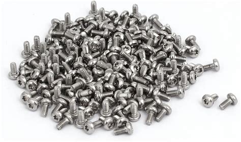 Uxcell M2x4mm 304 Stainless Steel Button Head Torx Screws Bolts T6 Drive 200pcs