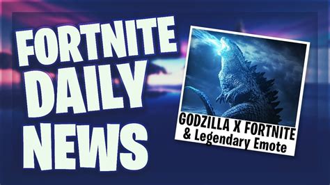 Shop Update And Godzilla X Fortnite Fortnite Daily News 27 Mai 2019