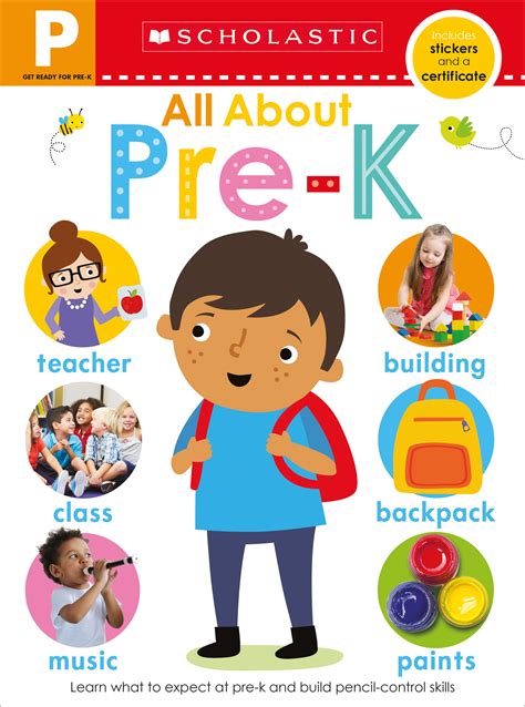 All About Pre K Workbook Scholastic Early Learners By Scholastic Inc Goodreads