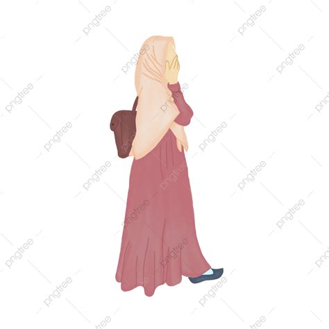 Hijab Muslim White Transparent Muslim Hijab Illustration Hijab