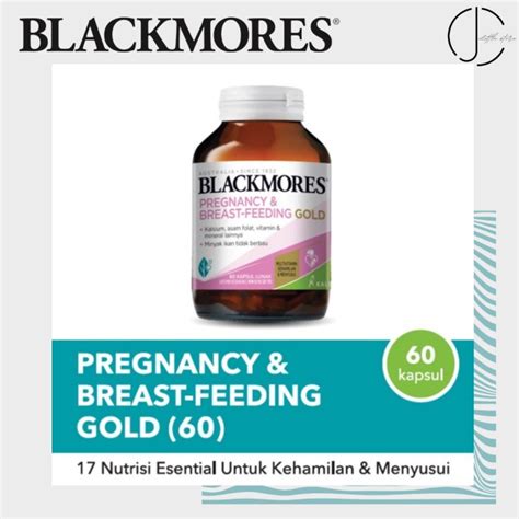 Jual Blackmores Pregnancy And Breastfeeding Gold BPOM Kalbe 60 Kapsul