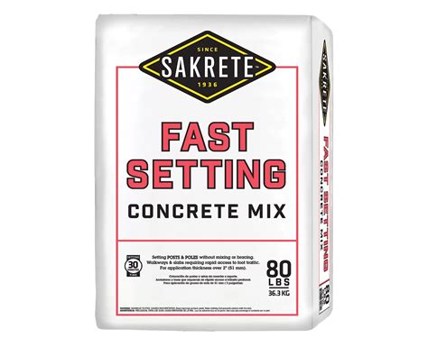 Sakrete Sakrete® Fast Setting Concrete Mix Landscape Architect