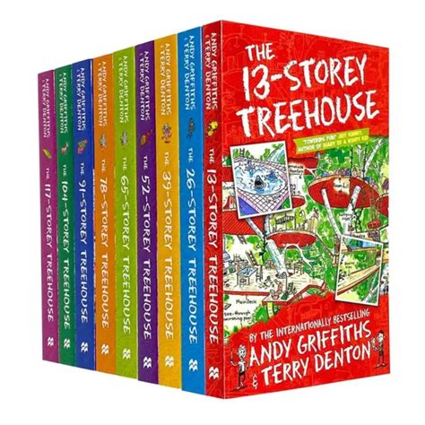 Storey Treehouse Collection Books Set By Andy Griffiths Terry