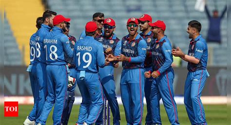 World Cup Afg Vs Sl Fazalhaq Farooqi Grabs Four Wickets As Sri Lanka