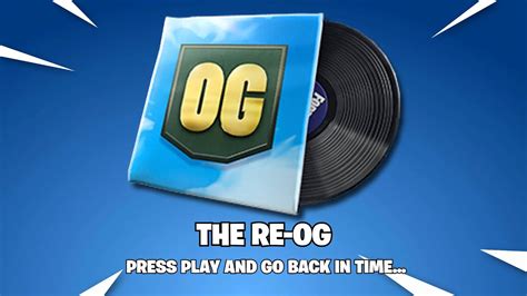 Fortnite The Re Og Music Pack V2700 Youtube