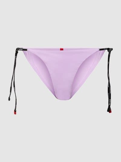 Kup online HUGO Figi bikini z wiązaniem model PURE jasnofioletowy