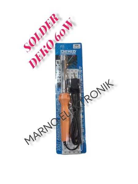 Jual Solder Deko 60w Deko Soldering Iron Multi Purpose Soldering Tool