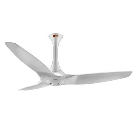 Electricity White Orient Aeroquiet Ceiling Fan Sweep Size 1200mm