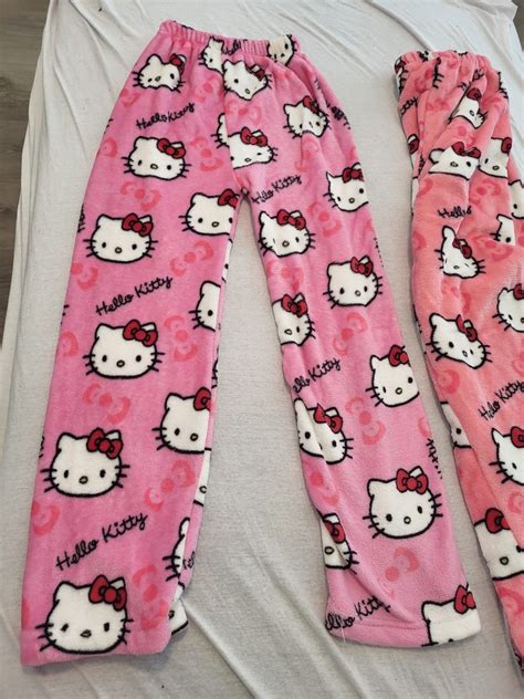 Soft Hello Kitty Pyjama Pants Sanrio Hello Kitty Pajamas Matching Couple Pants Cute Hello