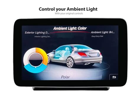 Dmp Ambient Light Kit For Mercedes Benz C Class Glc W X