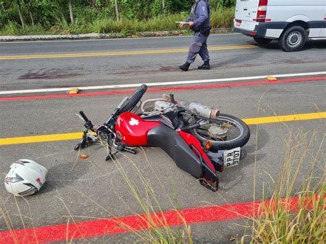 A Gazeta Acidente Motocicleta Em Rodovia Na Serra Mata Uma Pessoa