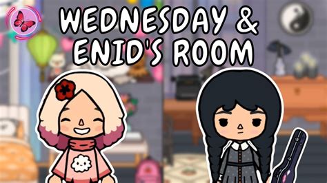 Wednesday And Enid S Room In Toca Life World Toca Girlz Youtube