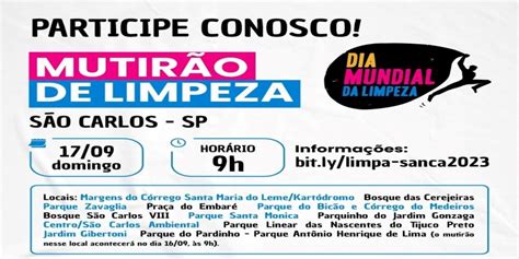 Dia Mundial da Limpeza vai ser comemorado ações em diversas regiões