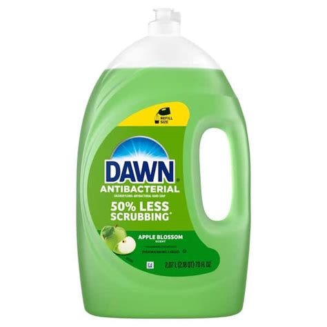 Dawn Ultra 70 Oz Apple Blossom Scent Antibacterial Hand Soap And Dish