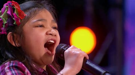 Angelica Hale 9 Year Old Singer Stuns The Crowd With Her Powerful Voice Americas Got Talent